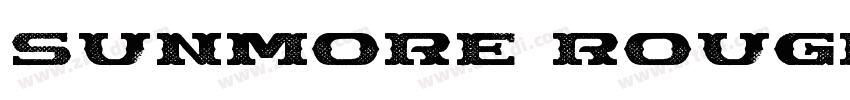 Sunmore Rough字体转换
